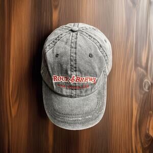 Rock & Brews California Classic Rock 'N Roll Hat Adjustable Los Angeles